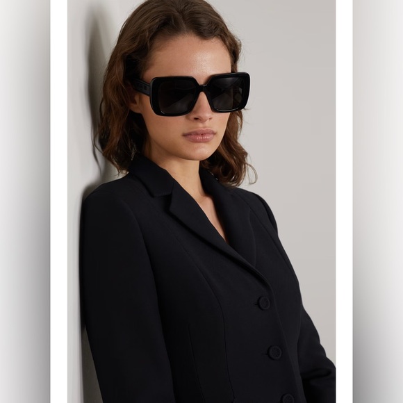 New Christian Dior "Wildior S3U" square sunglasses $470 Brown and Gray - Picture 14 of 16